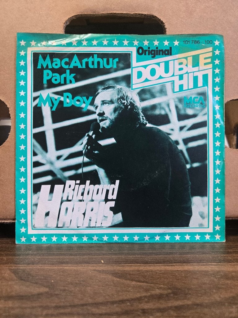 Richard Harris - MacArthur park/My boy, 7 inch, Ophalen of Verzenden, Zo goed als nieuw, Beschermende buitenhoes