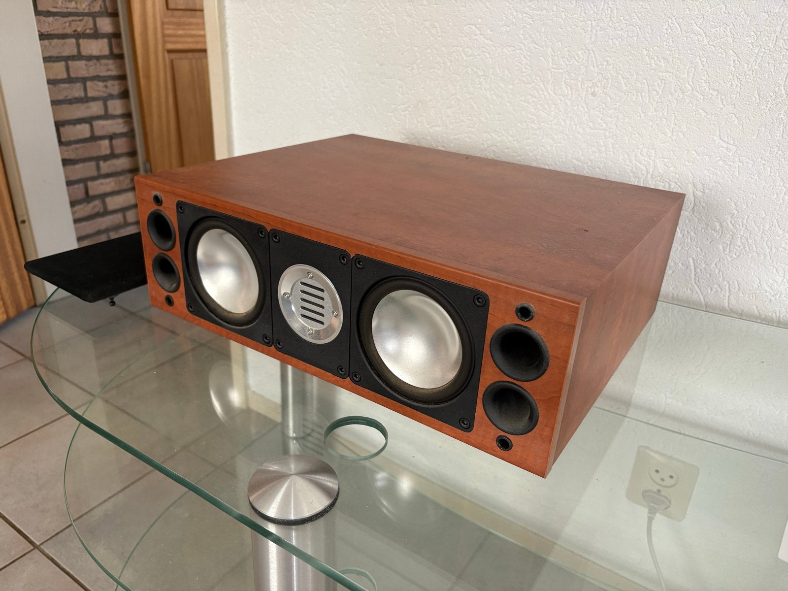 ELAC Center 203 JET Center Speaker - Hoge Kwaliteit Geluid, Gebruikt, 60 tot 120 watt, Geschikt voor surround/home cinema, Center speaker