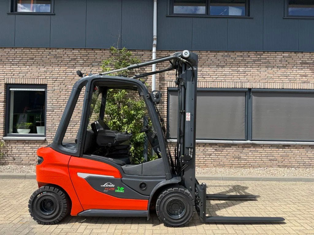 Linde H25D Deutz 2.5 ton Duplex Sideshift Diesel Heftruck, Linde, Diesel, Heftruck, Ophalen of Verzenden