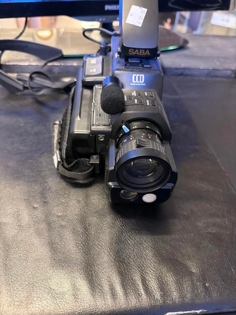 SABA CCD S-VHS-C Videocamera - Vintage Camcorder, Ophalen, Kringloop, VHS-C of SVHS-C, Kringloop