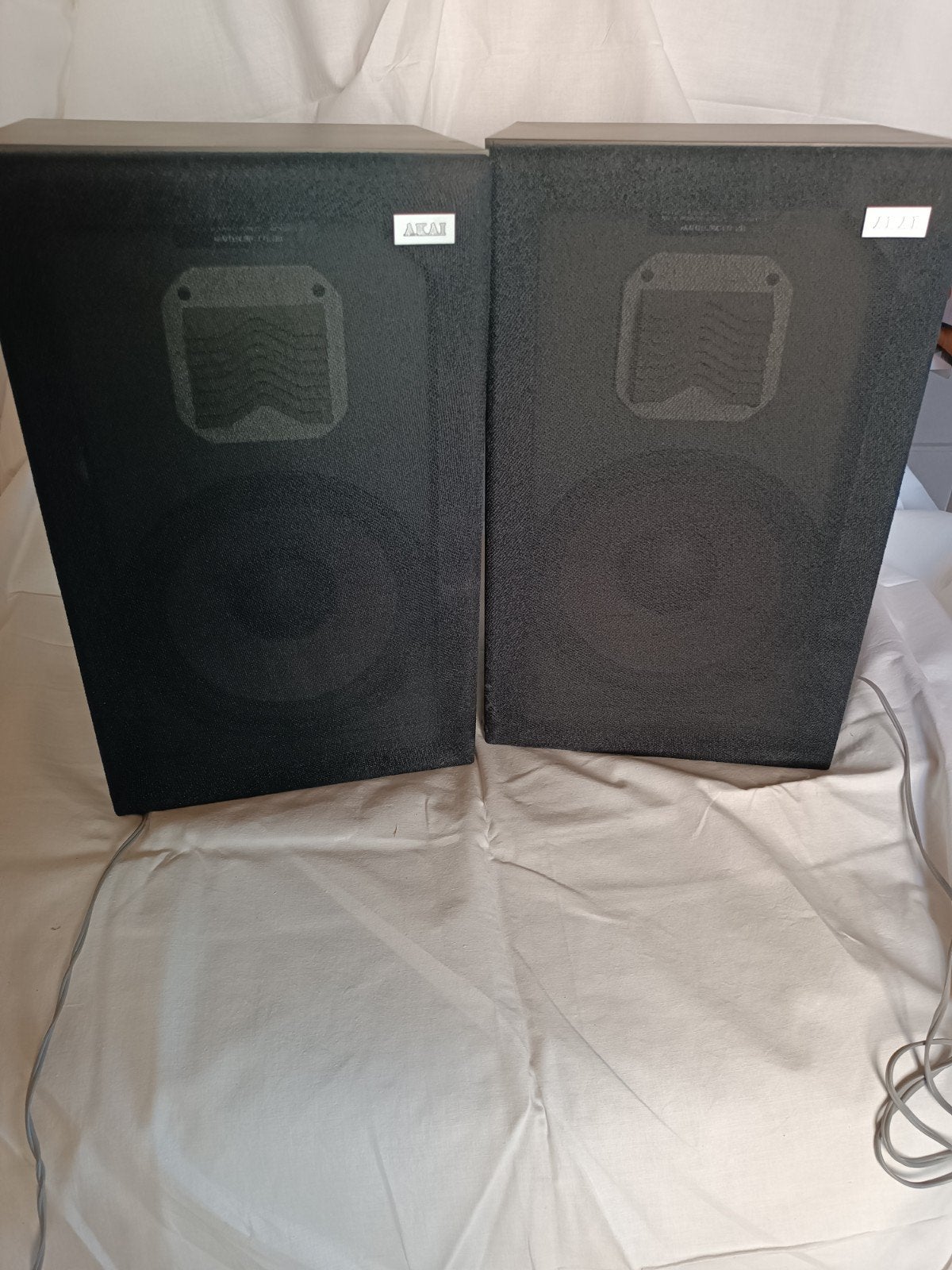 Akai Boxen - Vintage Stereo Luidsprekers, Stereo speakers, Gebruikt, Minder dan 60 watt, Ophalen
