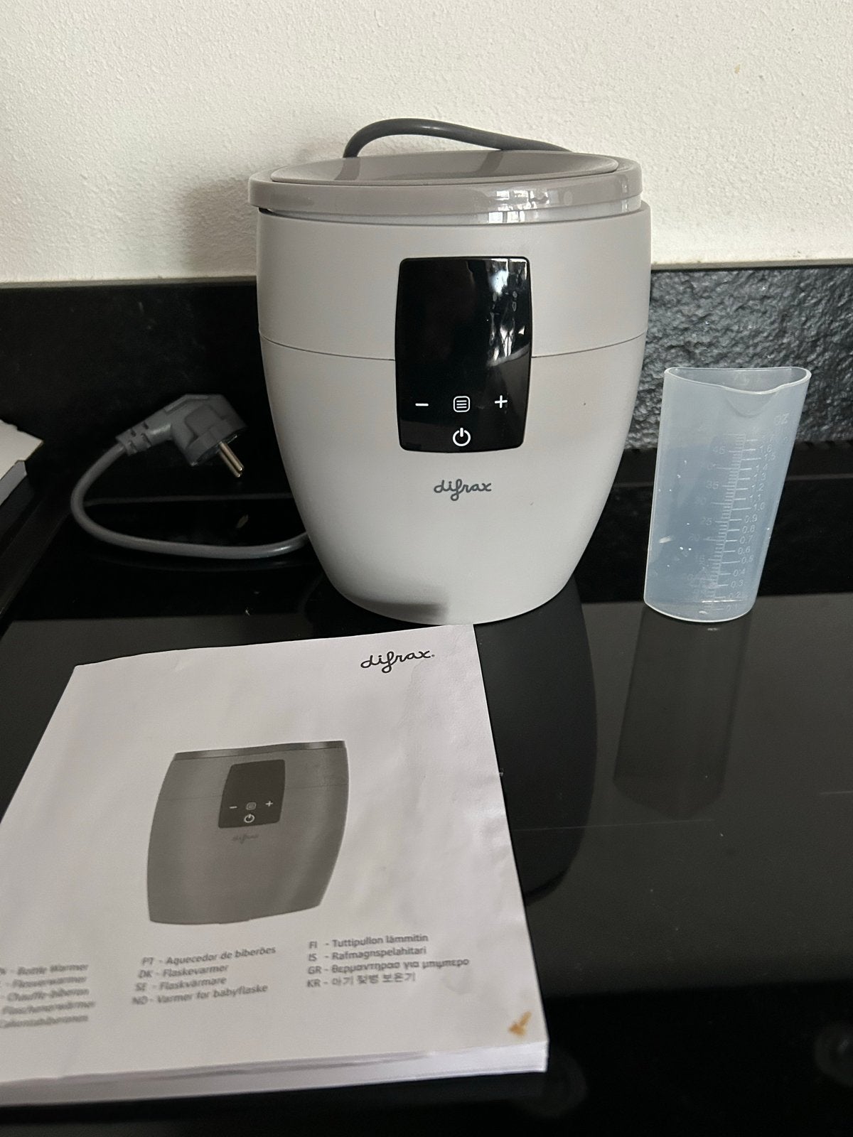 Difrax Flessenwarmer - Snel en Veilig, Ophalen of Verzenden, Zo goed als nieuw, Flessen- of potjesverwarmer