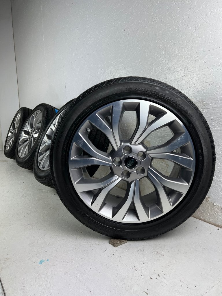 Originele Range Rover Sport L405 L494 velgen 21" 5x120 zomer, Auto-onderdelen, Niet ingevuld, Gebruikt, 275 mm, Banden en Velgen