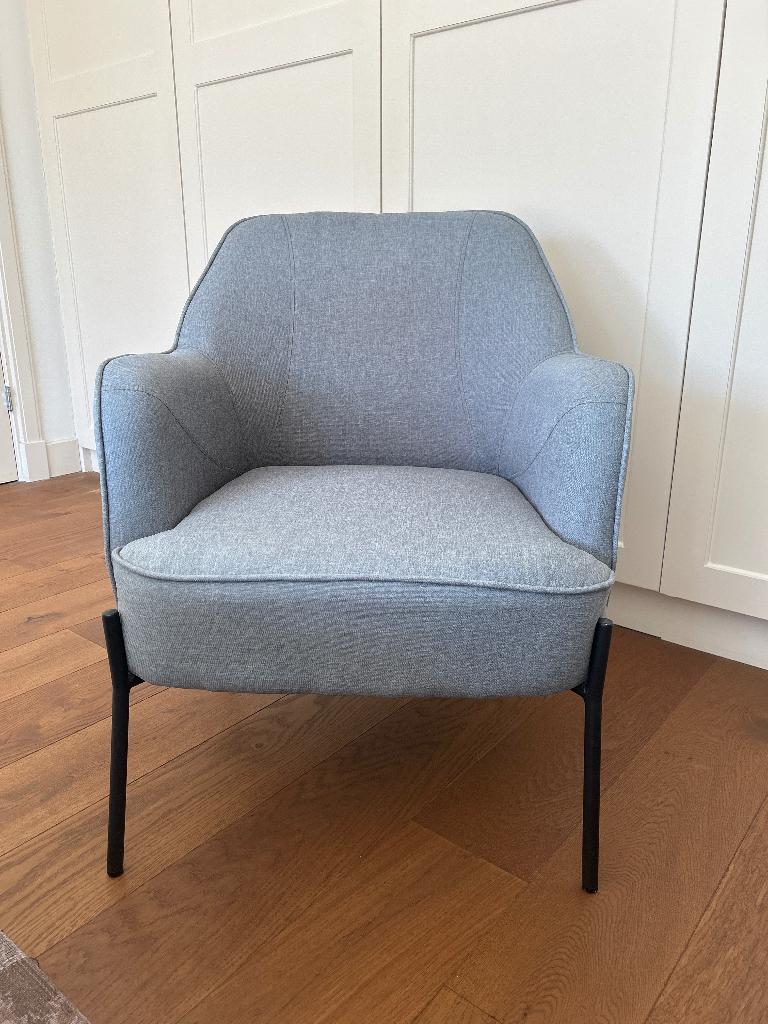 Fauteuil, Huis en Inrichting, Fauteuils, Ophalen, Minder dan 75 cm, Nieuw, Stof