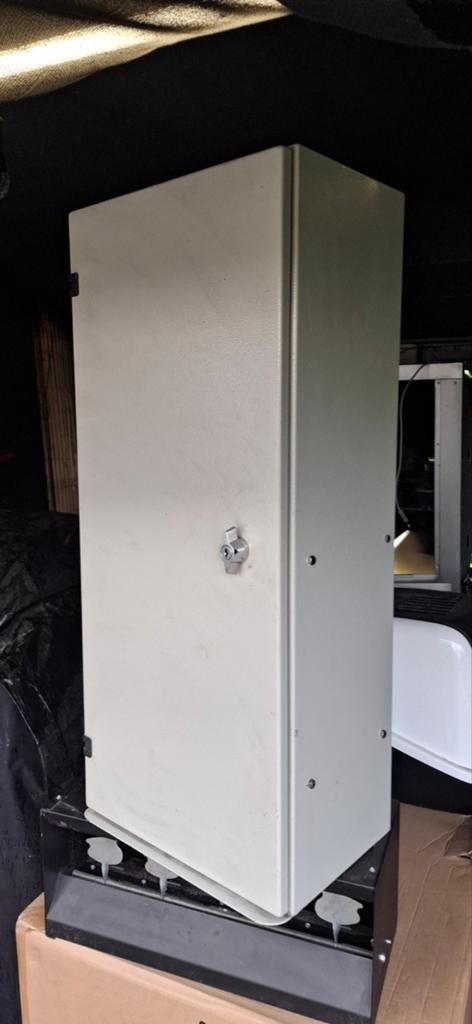 Metalen kast schakelkast / verdeelkast - 90 cm hoog, Ophalen, Zo goed als nieuw