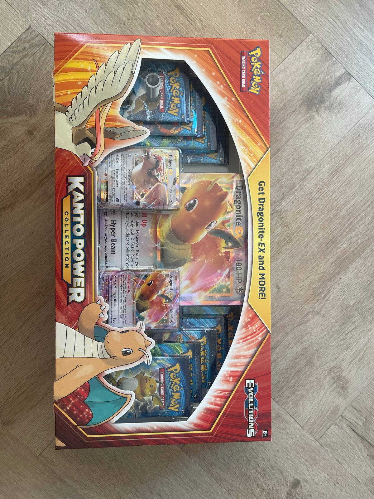Pokémon Kanto Power Collection Dragonite & Mewtwo, Ophalen of Verzenden, Nieuw, Overige typen, Foil