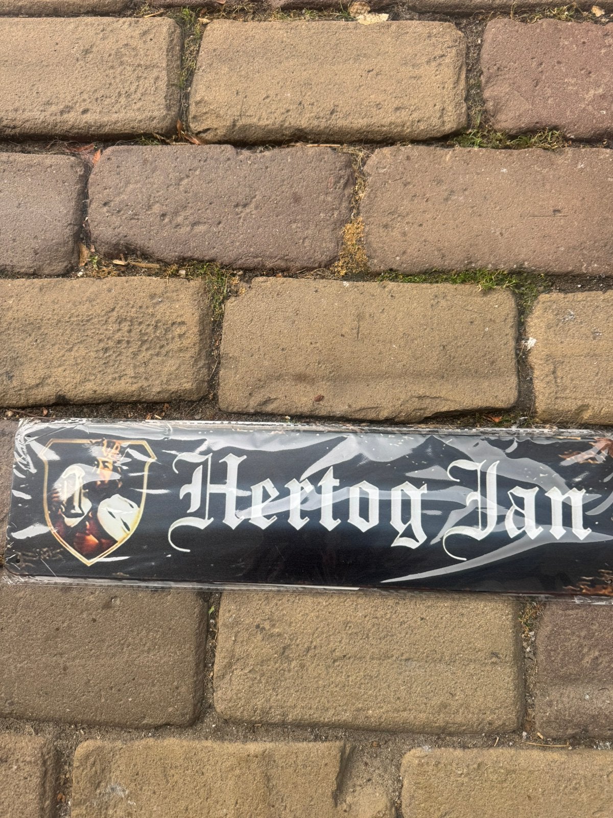 Hertog jan reclamebord mancave kroeg bier, Ophalen of Verzenden, Nieuw, Reclamebord