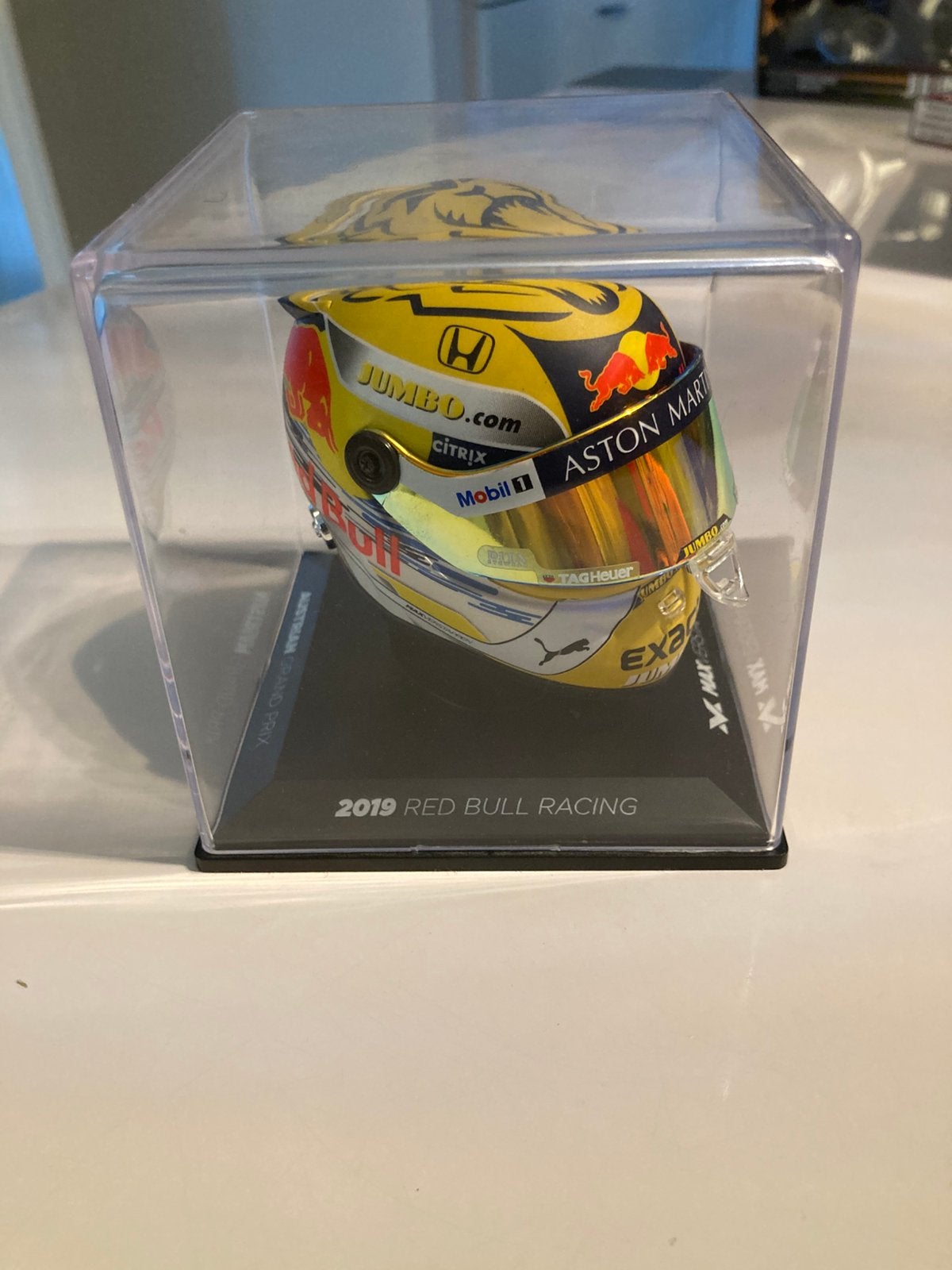 Max Verstappen helm 1/4 austria 2019, Ophalen of Verzenden, Nieuw, Formule 1