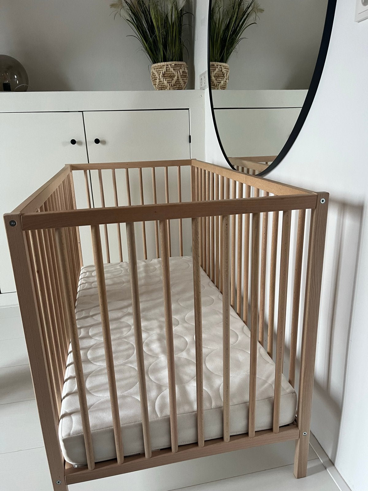 Ikea Sniglar ledikant met matras 120x60 cm, Ophalen, Gebruikt, Minder dan 140 cm, Matras