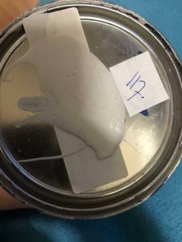Witte wit lak verf merk professionele €88 nieuw nieuwe blik, Ophalen of Verzenden, Nieuw, Wit, Overige materialen