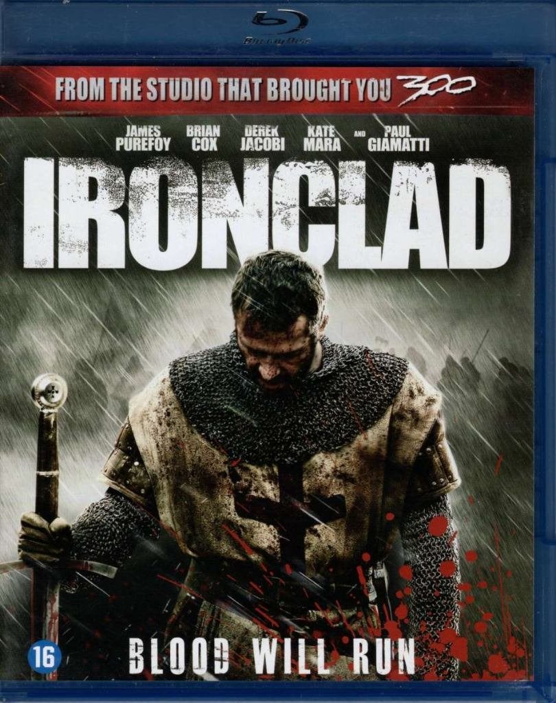Ironclad - Nederlandse uitgave, Cd's en Dvd's, Blu-ray, Engels, Nederlands, Ophalen of Verzenden, Zo goed als nieuw