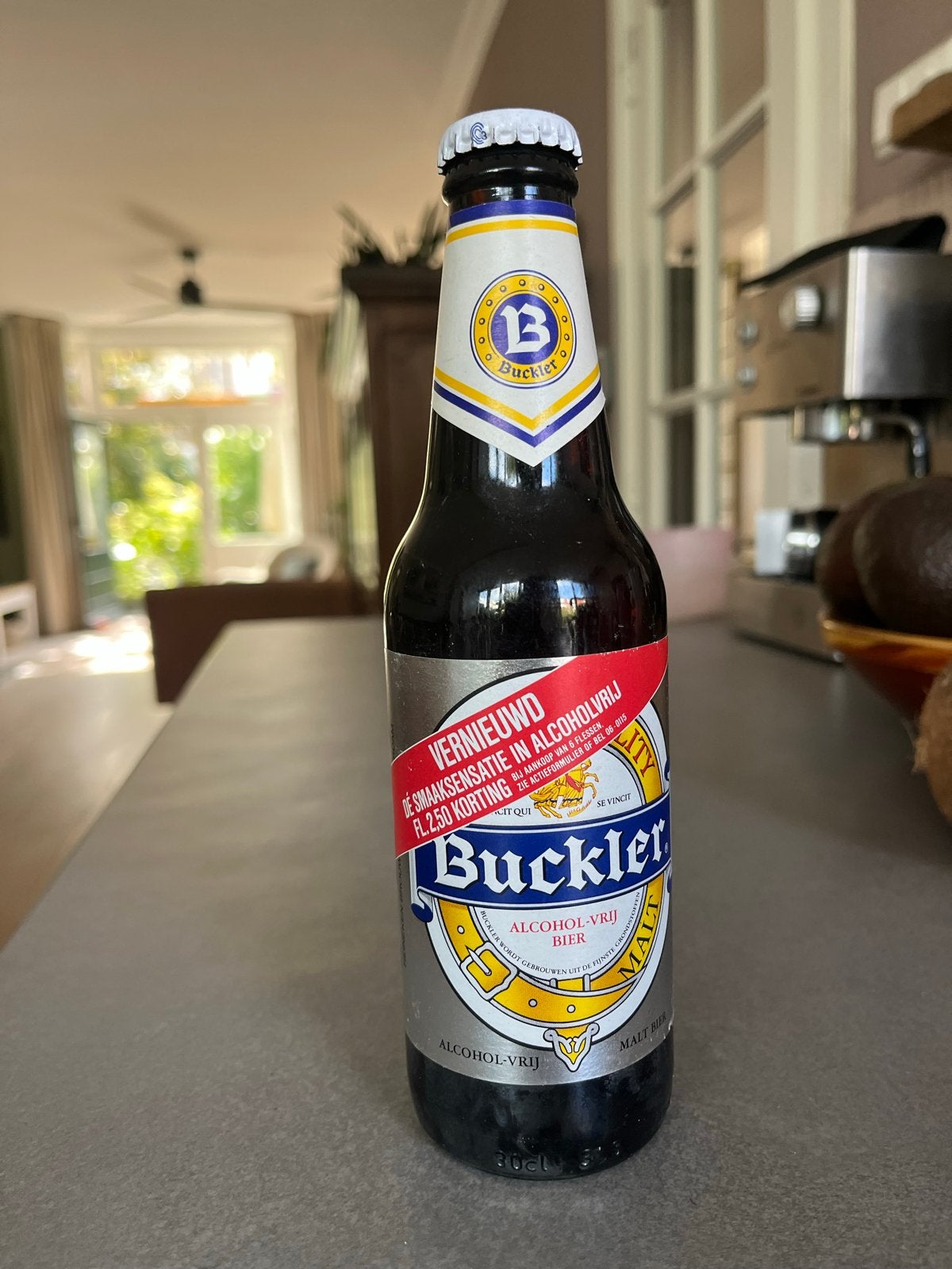 Buckler Alcoholvrij Bier - Vintage Fles 1991, Ophalen, Gebruikt