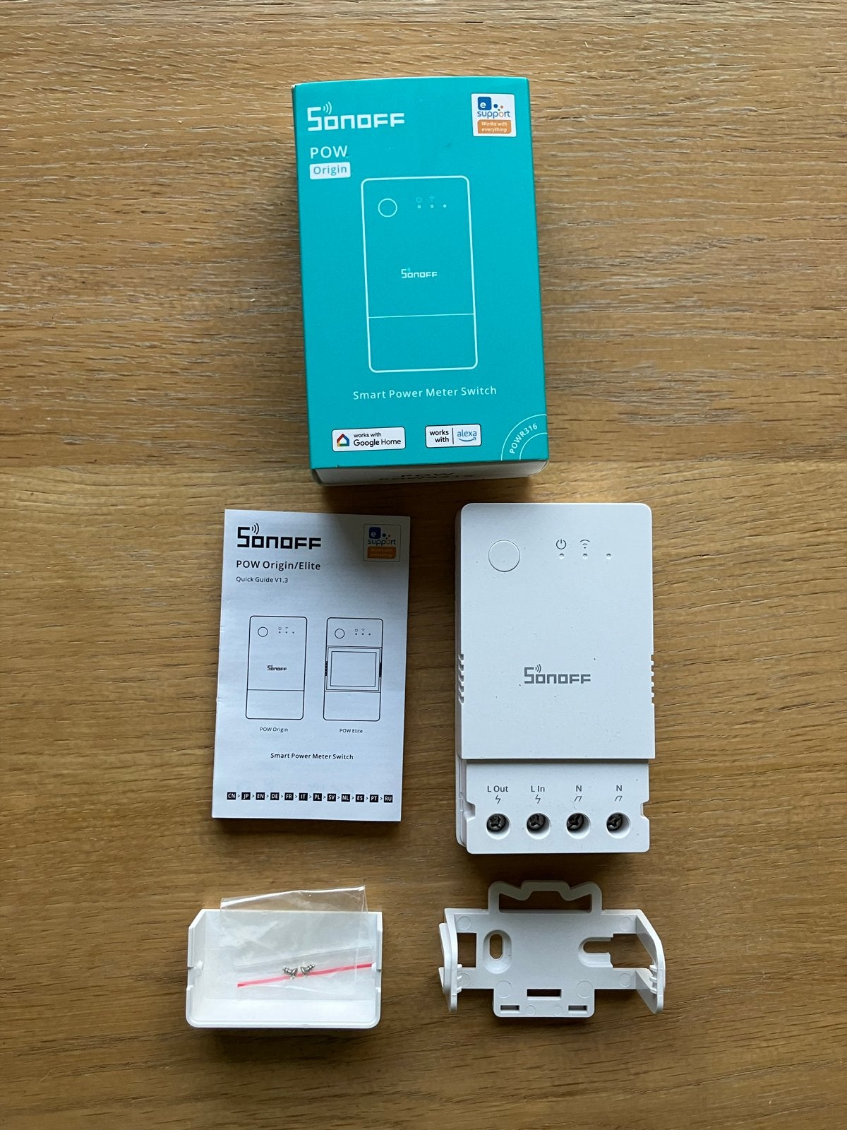 Sonoff POW Origin Smart Power Meter Switch POWR316, Ophalen of Verzenden, Zo goed als nieuw