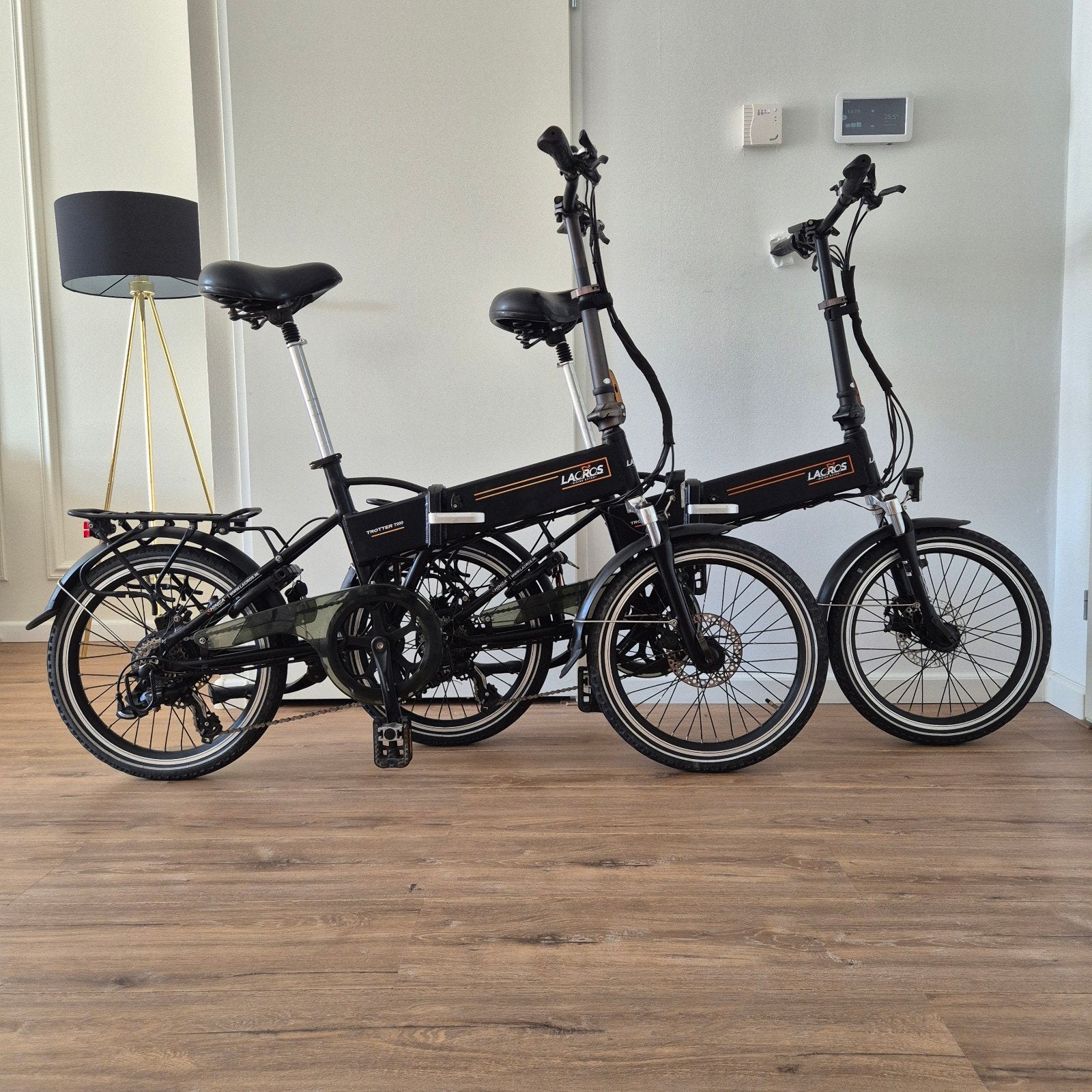 2x Nette Lacros Trotter T200 elektrische vouwfiets (20inch), Ophalen, Versnellingen, Zo goed als nieuw, Schijfrem