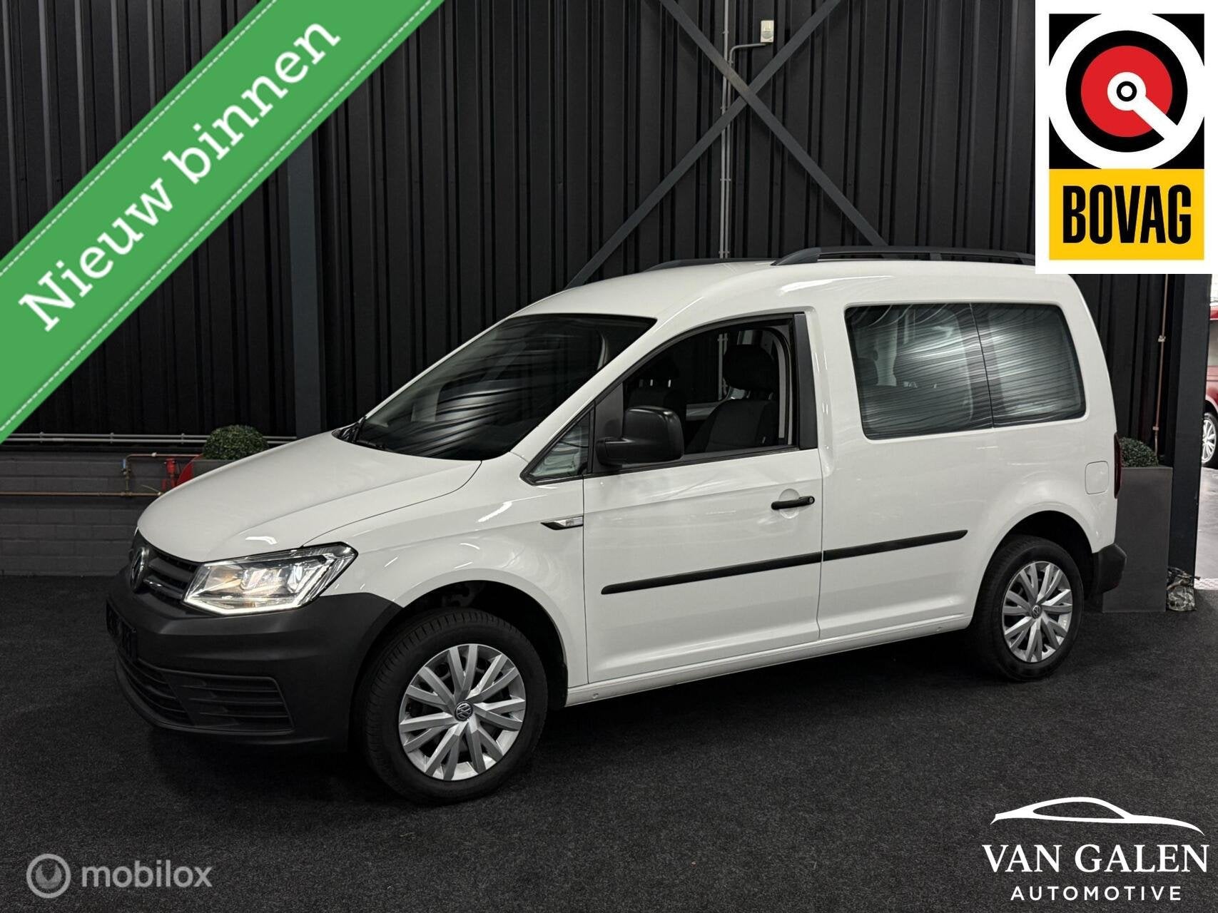 Volkswagen Caddy Combi 1.4 TSI Airco|LED|Cruise|Navi|MF-Stuu, Auto's, Voorwielaandrijving, 12 maanden, 125 pk, Gebruikt