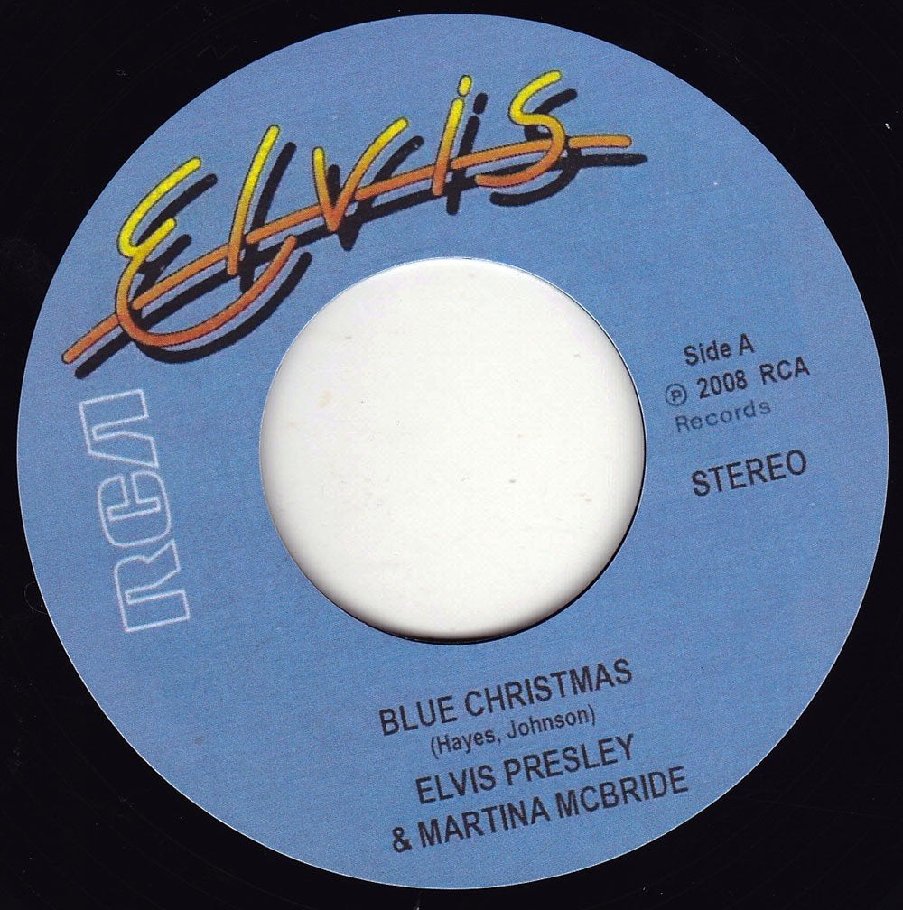Elvis Presley & Martina McBride - Blue Christmas, Ophalen of Verzenden, Nieuw in verpakking, 7 inch, Pop