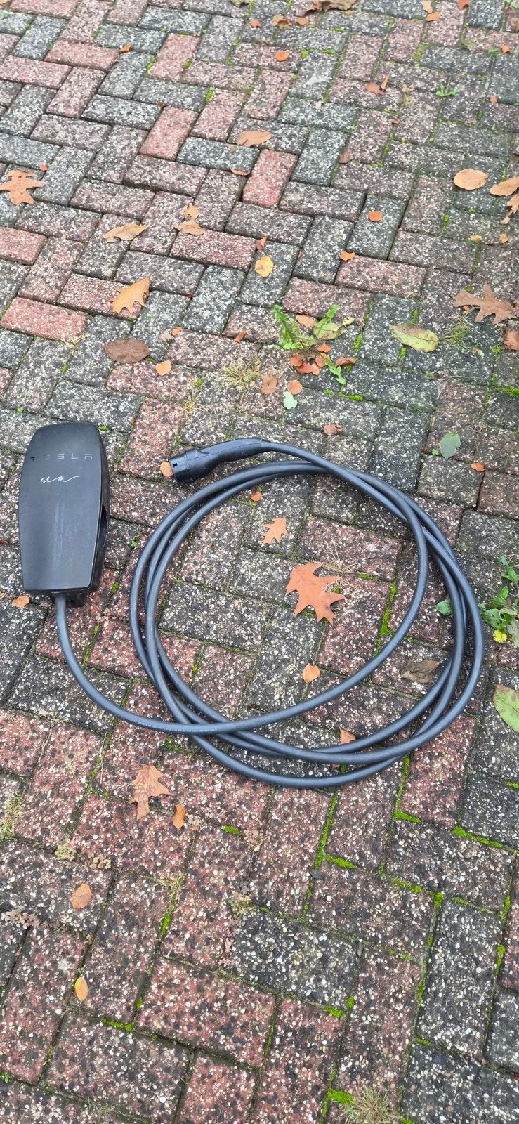 Tesla Gen 2 Signature Wall Connector met 7,5m laadkabel en p, Ophalen of Verzenden, Gebruikt, Laadpaal en Laadkabel