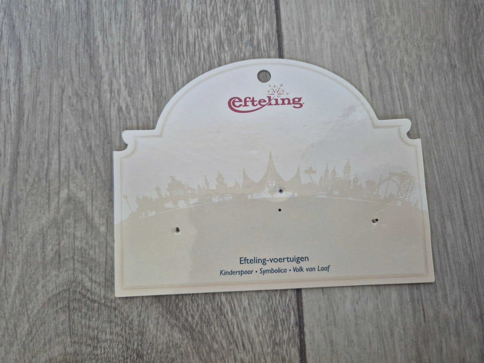 Efteling voertuigen kaartje Kinderkoor, Symbolica, Volk van, Verzamelen, Ophalen of Verzenden, Nieuw, Overige typen