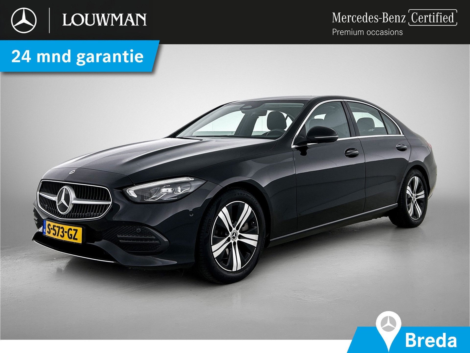 Mercedes-Benz C-Klasse 300 Business Line | Stoelverwarming |, Auto's, Automaat, 4 cilinders, Zwart, Automatische klimaatregeling
