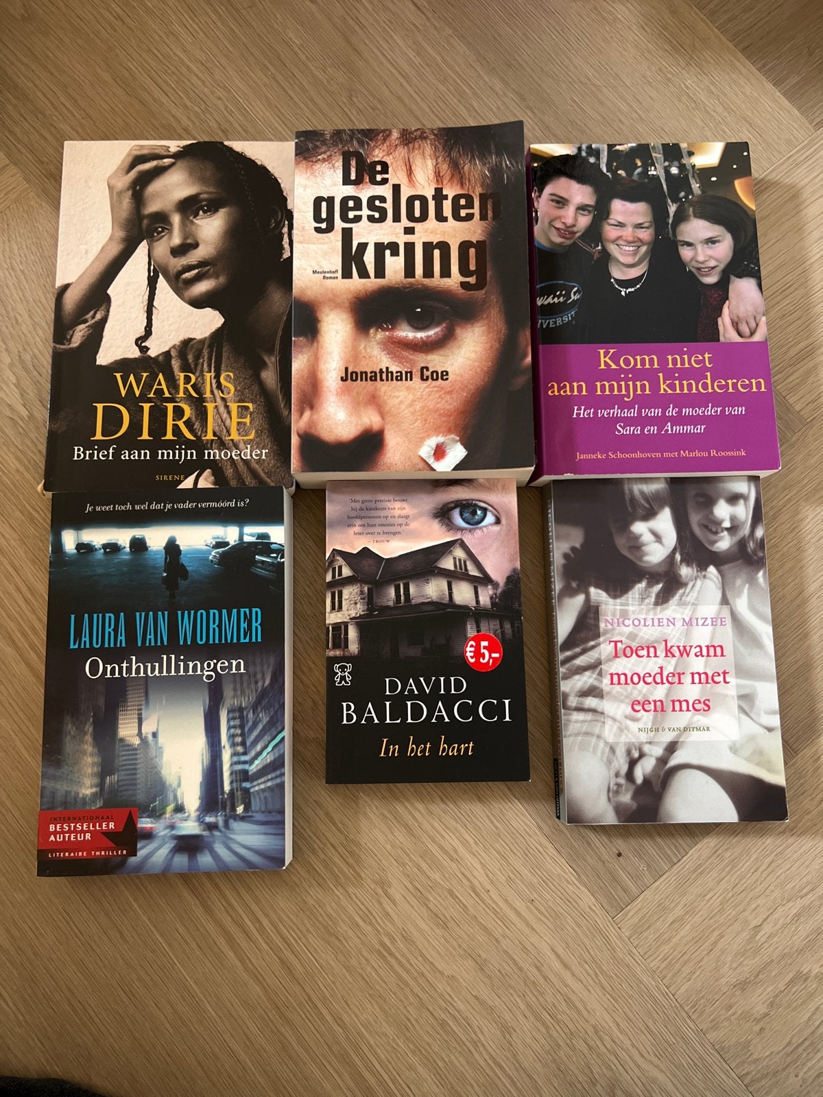 Boekenpakket: 6 diverse romans en thrillers, Ophalen of Verzenden, Gelezen, Nederland
