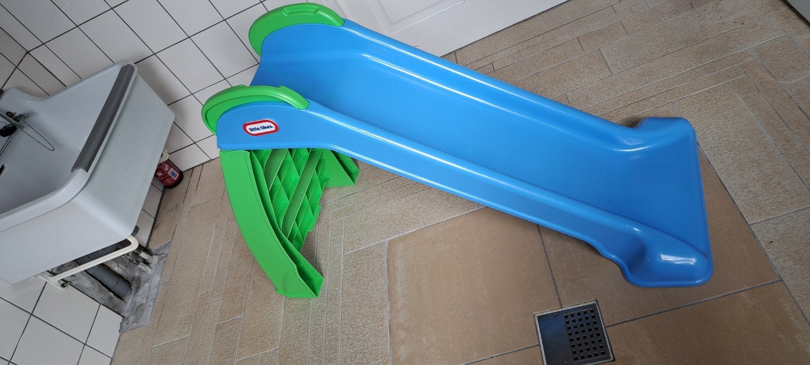 Little Tikes Glijbaan - Blauw/Groen, Ophalen, Gebruikt, Glijbaan