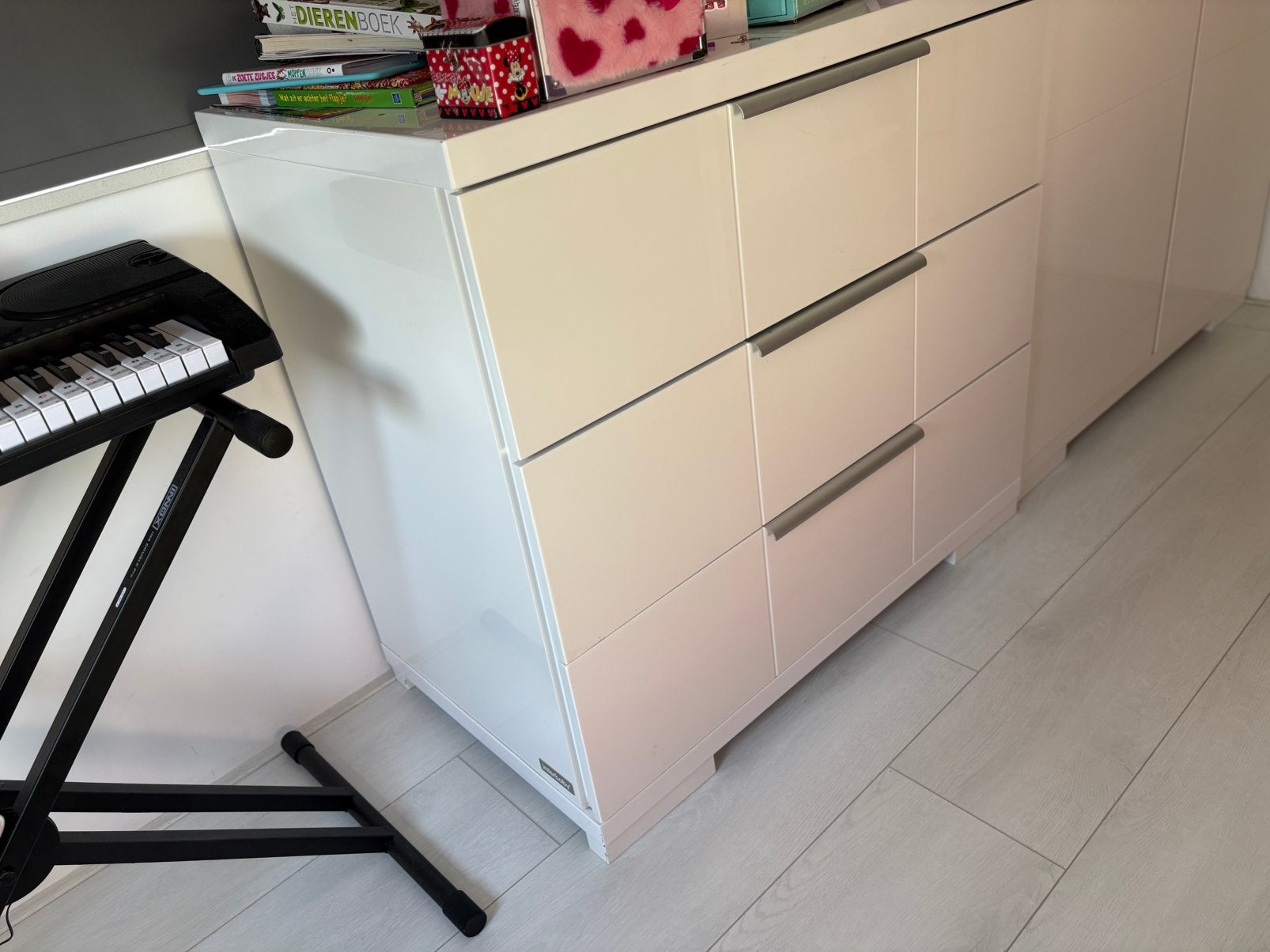İnterbaby set commo commode kleding kast en ledikant, Ophalen, Gebruikt, İnterbaby