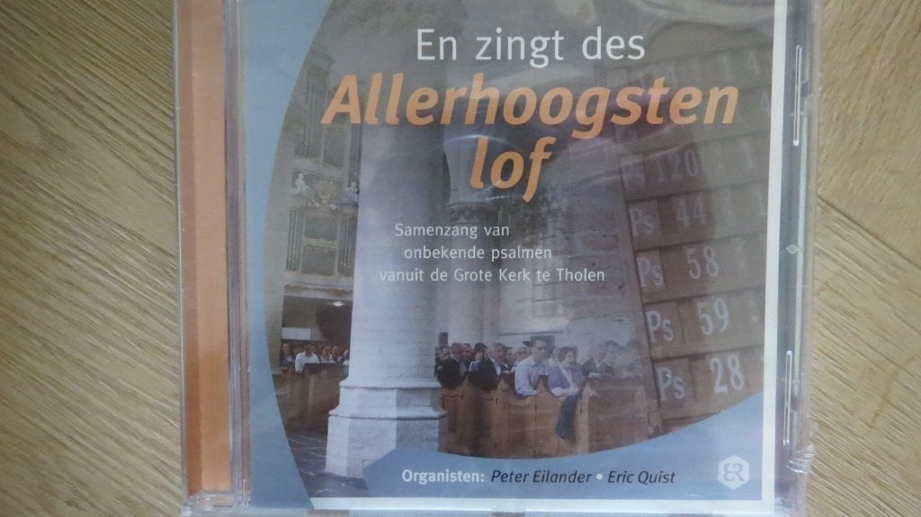 Cd orgel en samenzang: Peter Eilander, Eric Quist, Tholen, Cd's en Dvd's, Ophalen of Verzenden, Classicisme, Nieuw in verpakking