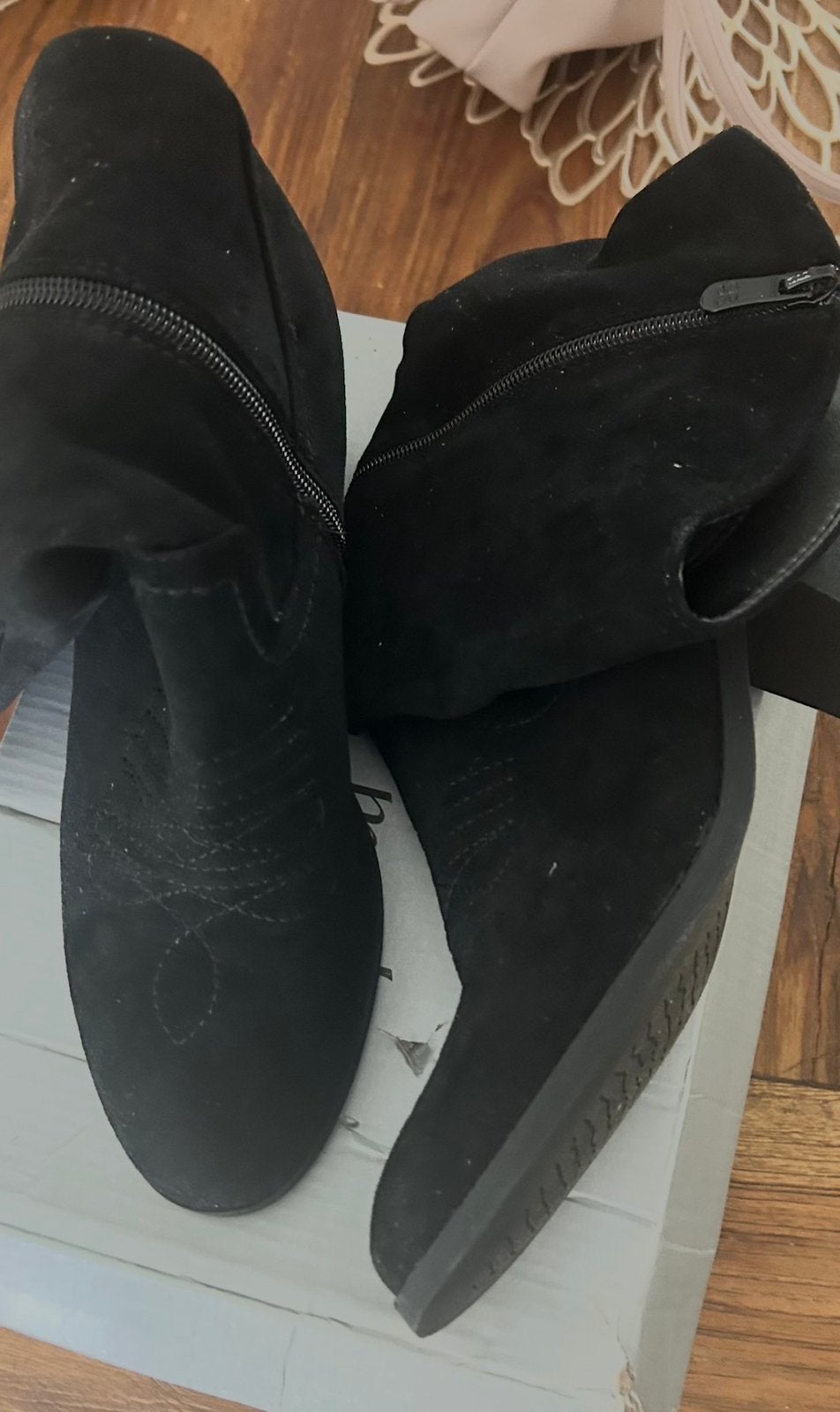 Cowboylaarzen Zwart, Kleding | Dames, Zwart, Lage of Enkellaarzen, Ophalen of Verzenden, Zo goed als nieuw