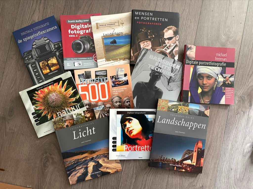 Grote collectie fotografieboeken (11 stuks), Ophalen of Verzenden, Gelezen, Fotografie algemeen