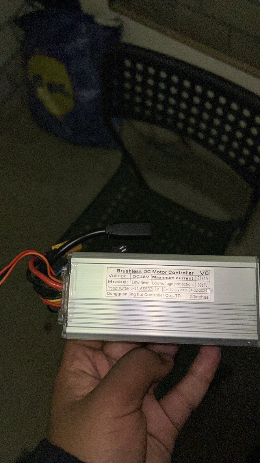Brushless DC Motor Controller V8 (48V, 21A), Elektrische fiets, Overige materialen, Nieuw, Ophalen of Verzenden