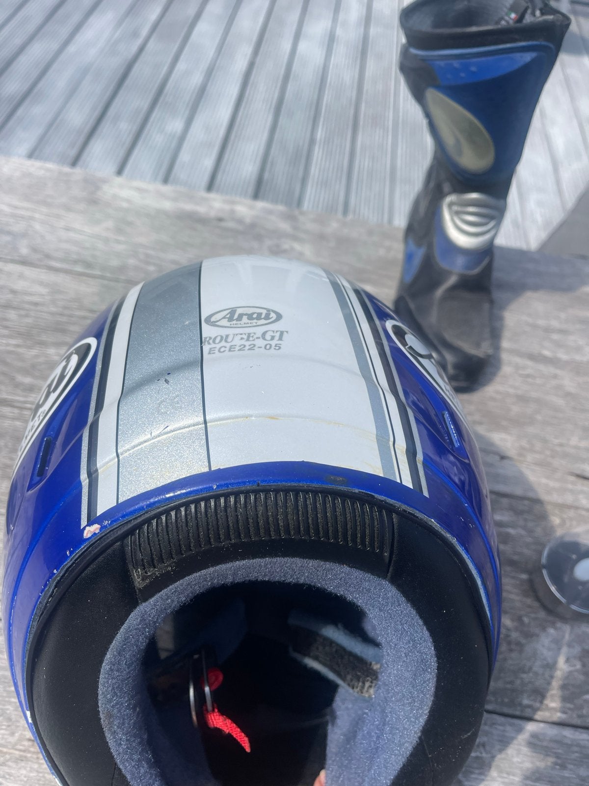 Arai Route-GT Integraalhelm - Maat L, Arai, Heren, Ophalen of Verzenden, Integraalhelm