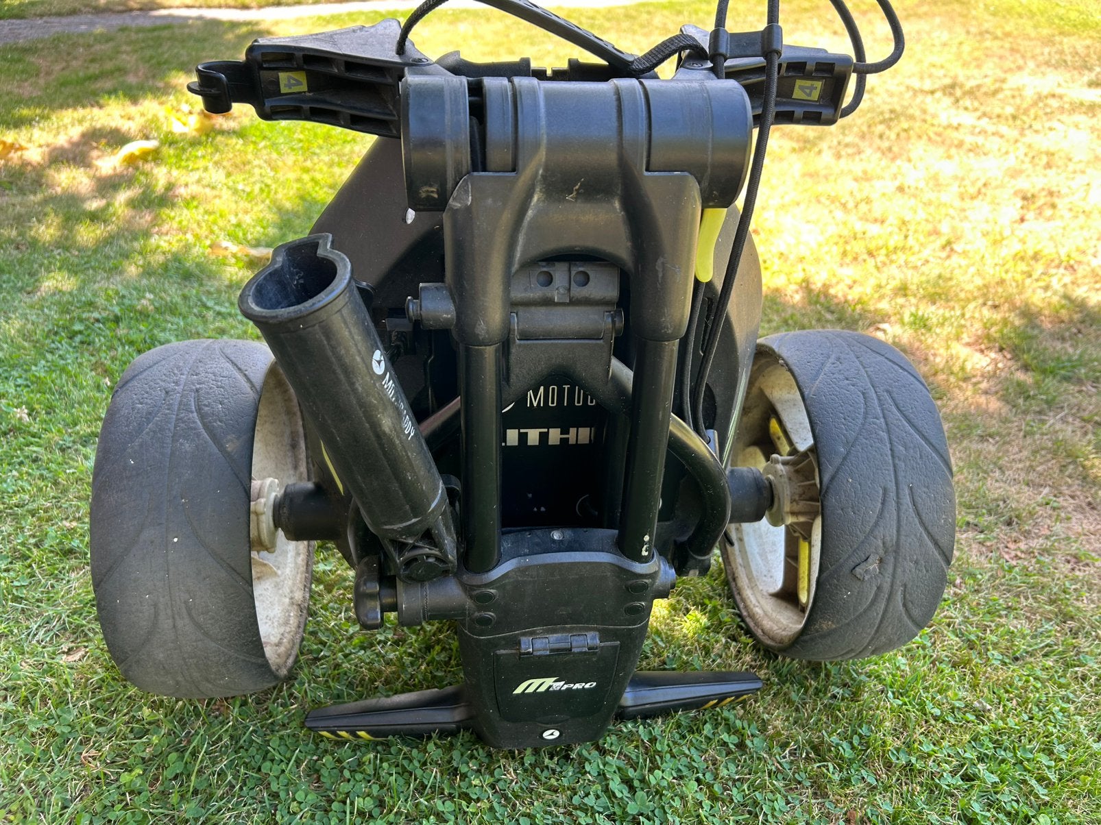 Electrische golf trolley te koop, Sport en Fitness, Golf, Ophalen, Gebruikt, Golfkar