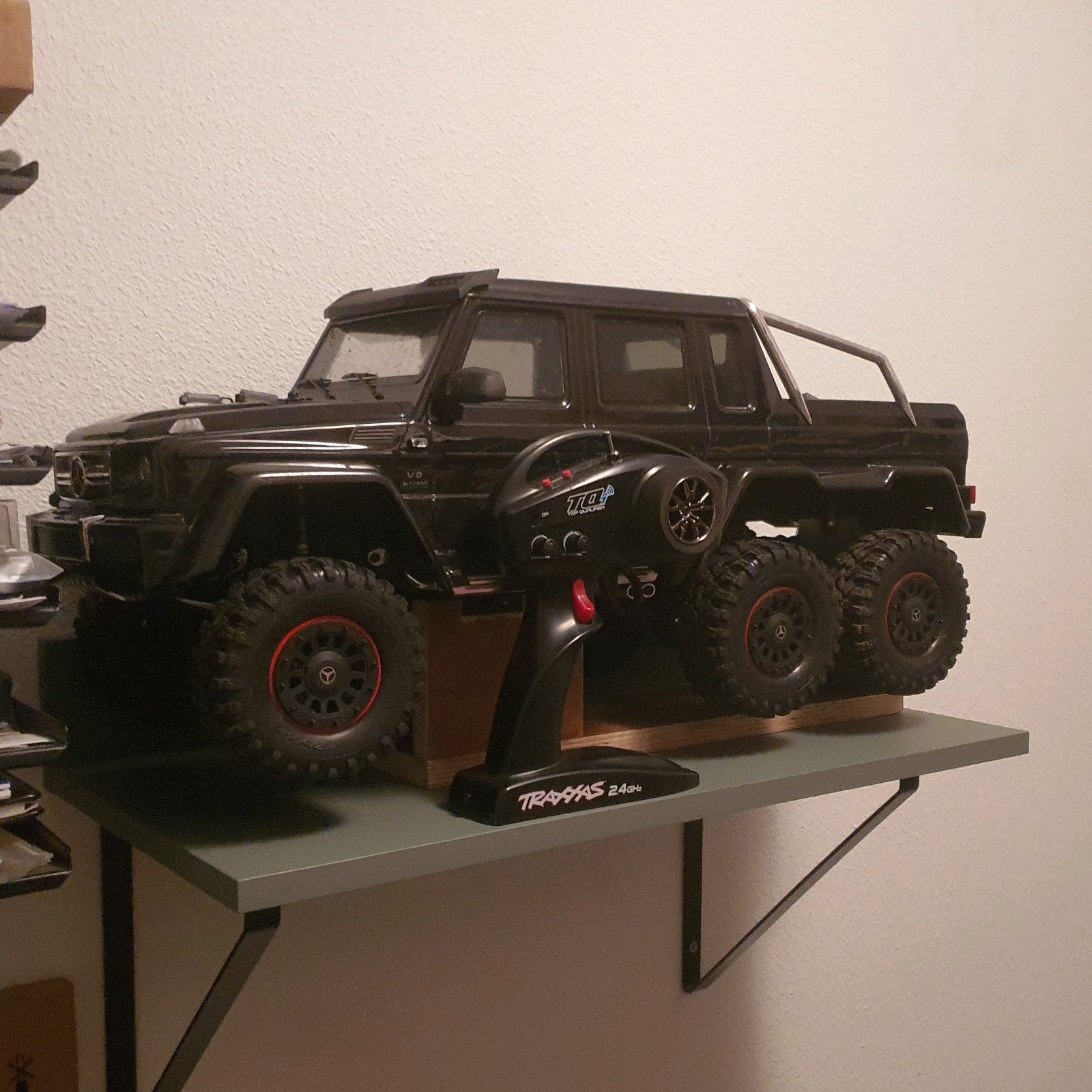 Traxxas TRX-6x6 met BL-2S Brushless motor en opties, Gebruikt, Auto, Groter dan 1:32, Ophalen