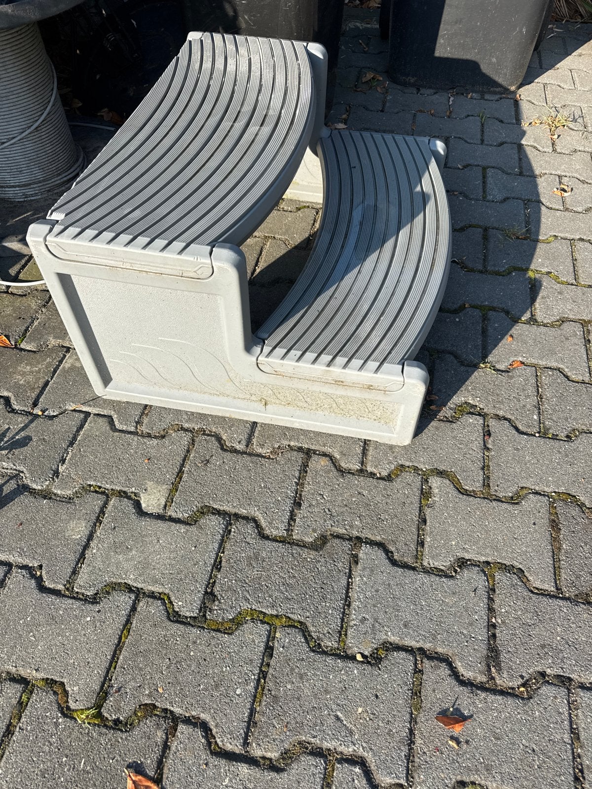 Jacuzzi opstapje - Zo goed als nieuw, Tuin en Terras, Bubbelbaden en Hottubs, Ophalen, Gebruikt, Trap