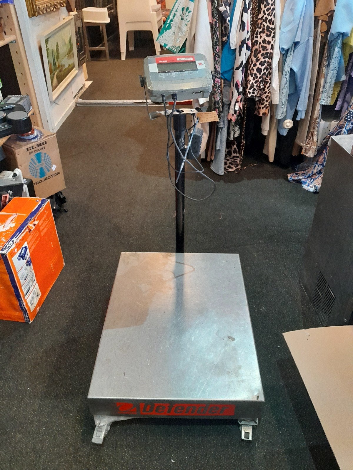 Industriële Weegschaal Ohaus Defender 3000 - Max 300 kg, Witgoed en Apparatuur, Weegschalen, Gebruikt, Digitaal, Overige typen