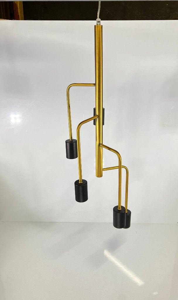 chericoni gouden hanglamp, Huis en Inrichting, Lampen | Hanglampen, 1976BC, Nieuw, Ophalen of Verzenden, Metaal