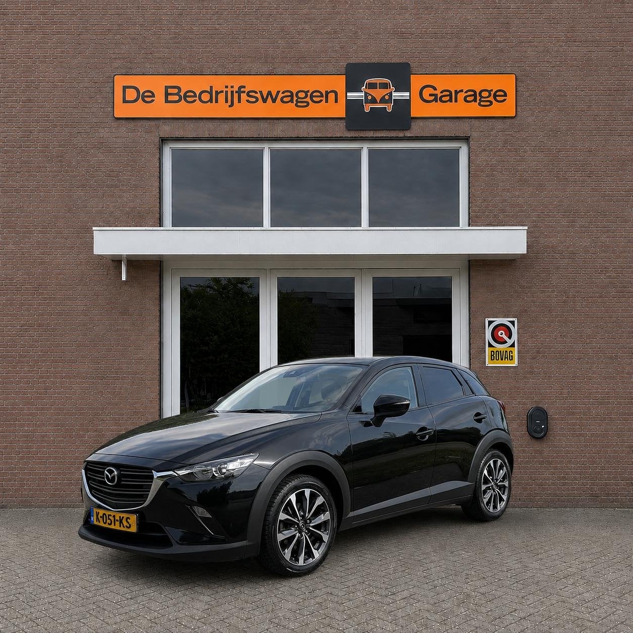 Mazda CX-3 2.0 SkyActiv-G 121 Sportive | Achteruitrijcamera, 1998 cc, Stof, 4 cilinders, Zwart