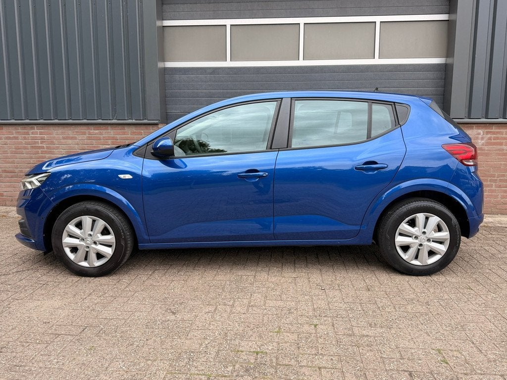 Dacia Sandero 1.0 TCe 90PK Journey LPG Carplay, Led, Achteru, Voorwielaandrijving, Stof, Blauw, Origineel Nederlands