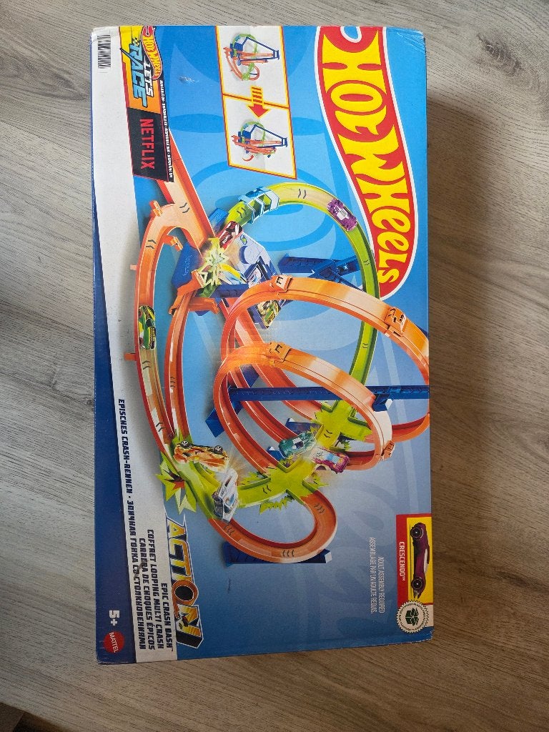 Hot wheels Action Epic Crash Dash ( Nieuw in verpakking ), Kinderen en Baby's, Speelgoed | Racebanen, Racebaan, Nieuw, Ophalen of Verzenden