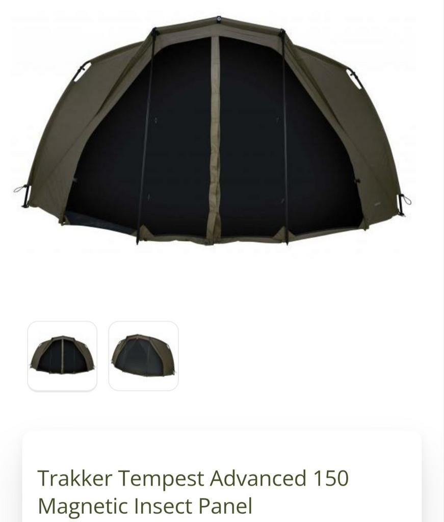 Gezocht: Trakker Tempest 150 Magnetic Insect Panel., Watersport en Boten, Ophalen of Verzenden, Zo goed als nieuw, Overige typen