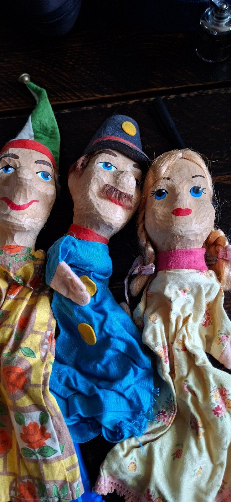 Antieke karaf met 8 kristallen glaasjes op tinnen voet, Antiek en Kunst, Antiek | Glas en Kristal, Ophalen