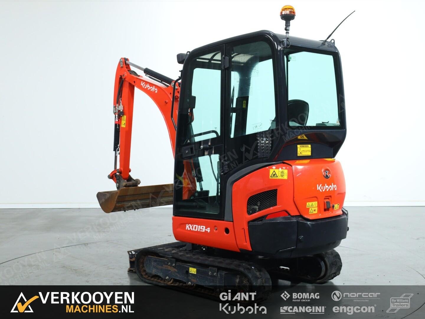 2021 Kubota KX019-4 VK10987, Graafmachine