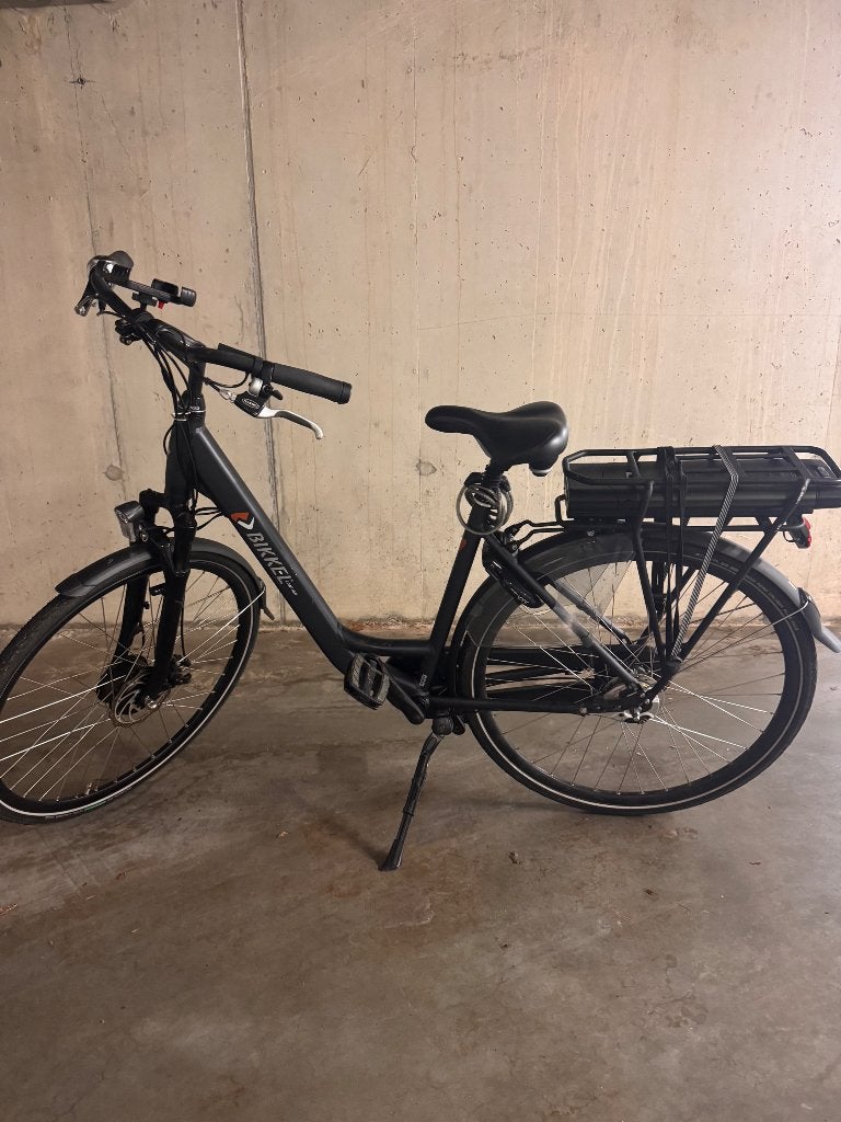 Elektrische fiets - Bikkel Contigo, Gebruikt, 47 tot 51 cm, 50 km per accu of meer, Ophalen