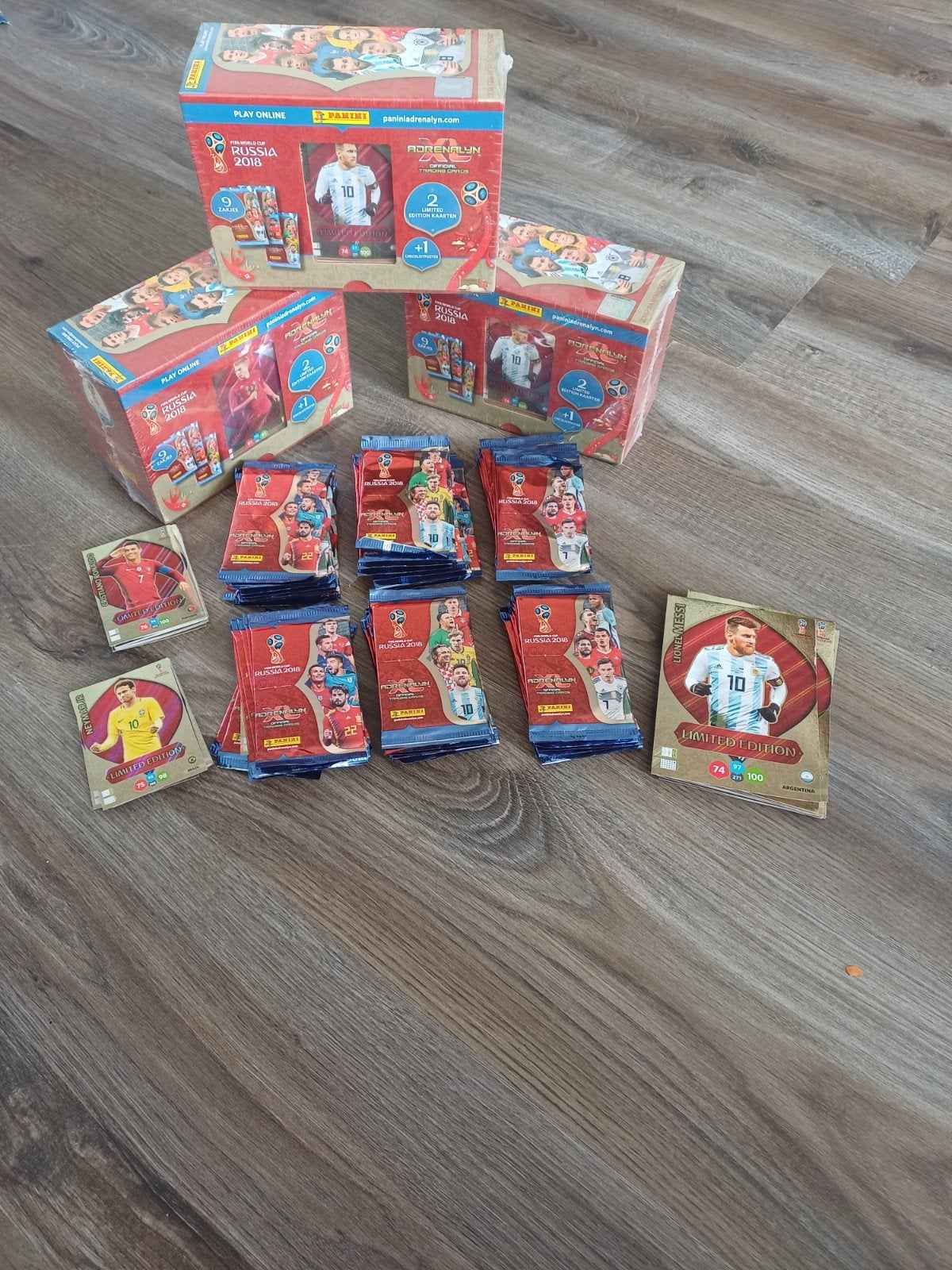Panini russia 2018 adrenalyn xl boosters, Ophalen of Verzenden, Nieuw, Buitenlandse clubs, Poster, Plaatje of Sticker