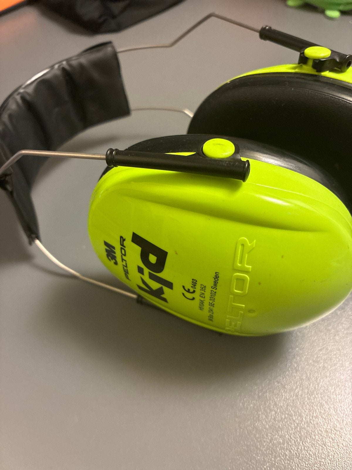 3M Peltor Kid Gehoorbeschermers - Neon Geel, Ophalen of Verzenden, Gebruikt
