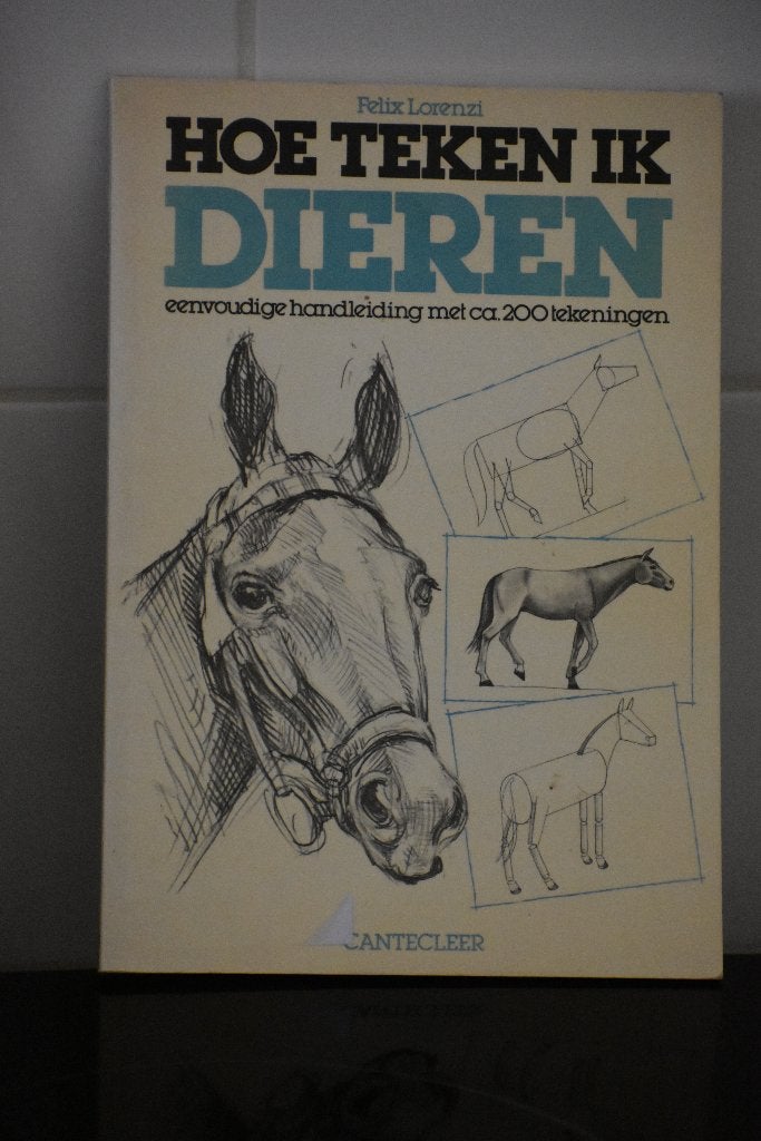 Hoe teken ik dieren, Felix Lorenzi, Ophalen of Verzenden, Gebruikt, Boek of Gids