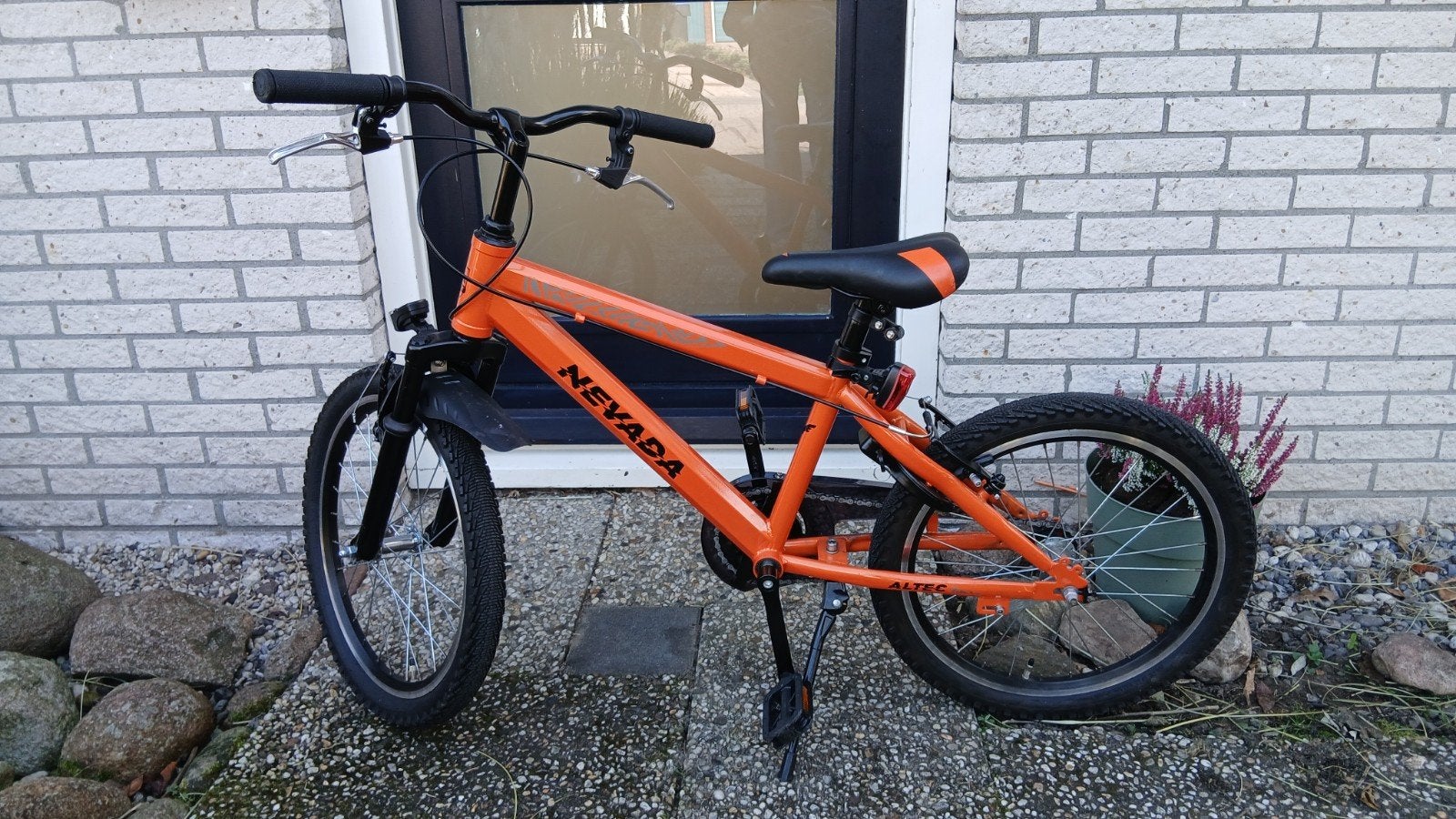 Mountinbike jongensfiets Altec Nevada Neon 20 inch, Ophalen, 16 tot 20 inch, Staal, Zo goed als nieuw