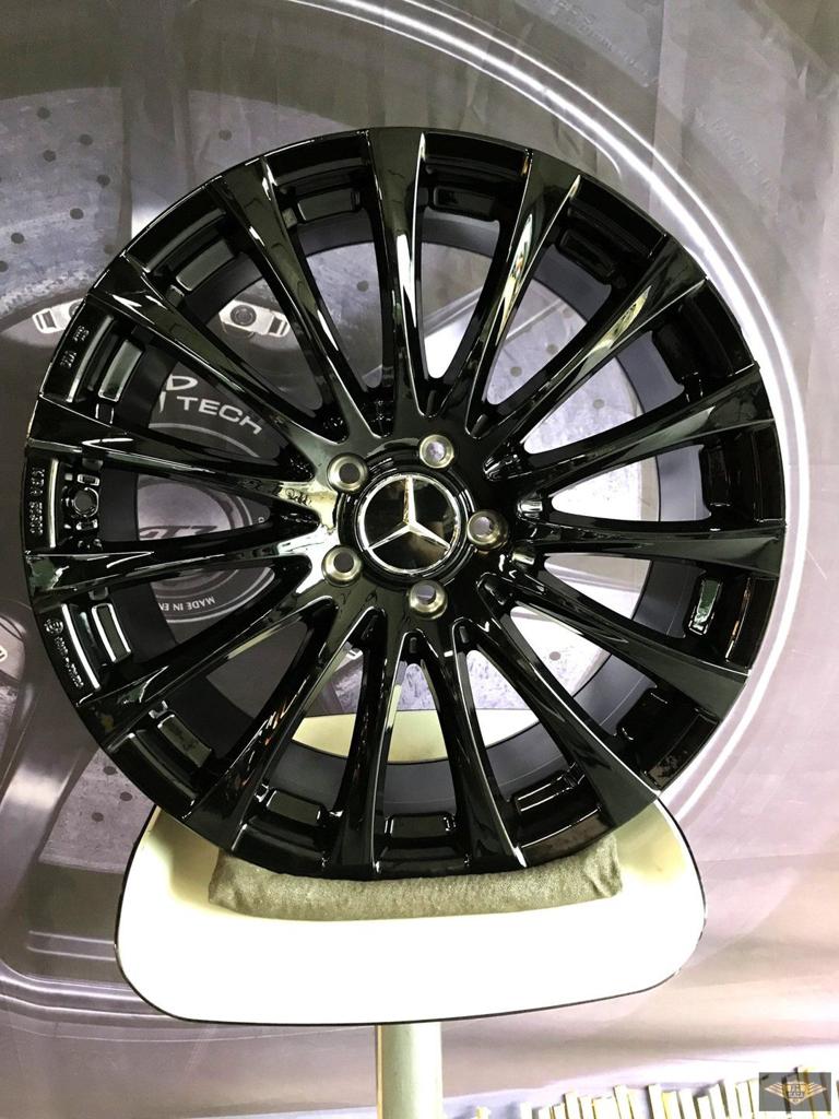 19 inch 5x112 Mercedes C klasse AMG Look Breedset Velgen Nie, 19 inch, Velg(en), -, -