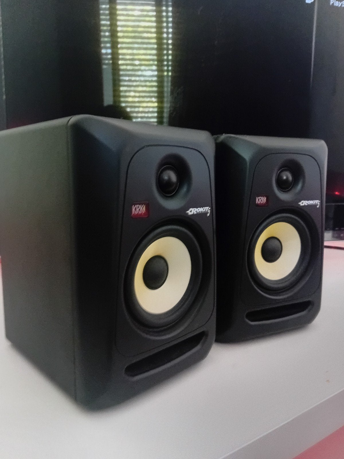 KRK Rokit 5 Studiomonitoren, Audio, Tv en Foto, Luidsprekers, Ophalen, Zo goed als nieuw, Overige merken