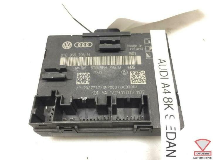 audi a4 8k a5 8t vag deur portier module 8t0959795b, Gebruikt, AUDI AG, Auto-Union-Strasse 1
85045  Ingolstadt, DE, Kundenbetreuung@audi.de